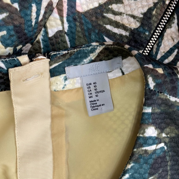 H&M Peplum Structured Dress  |  Size 10 - Picture 4 of 10